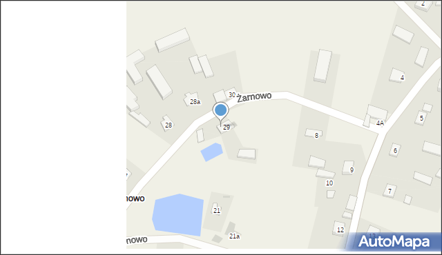 Żarnowo, Żarnowo, 29A, mapa Żarnowo