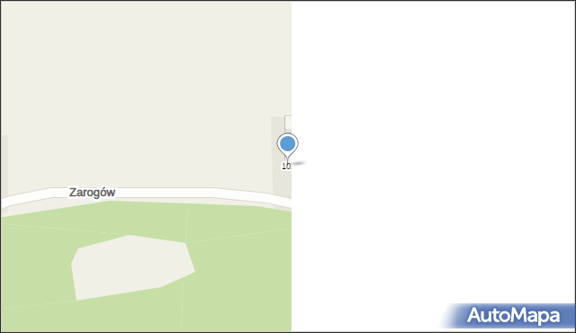 Zarogów, Zarogów, 102, mapa Zarogów