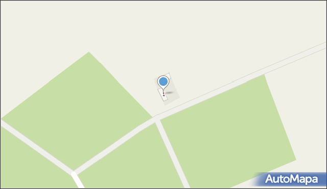 Zarośle, Zarośle, 1, mapa Zarośle