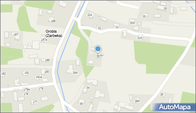 Żarówka, Żarówka, 33, mapa Żarówka