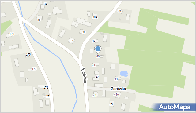 Żarówka, Żarówka, 40, mapa Żarówka