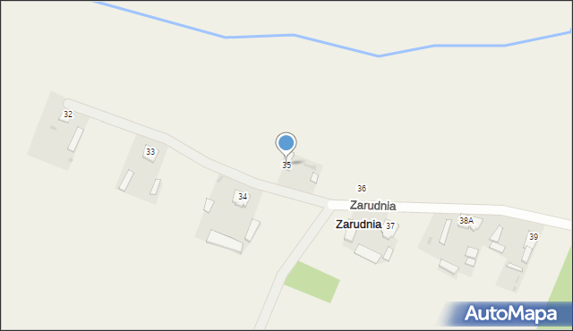 Zarudnia, Zarudnia, 35, mapa Zarudnia