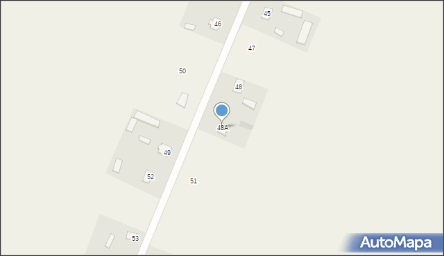 Zarudzie, Zarudzie, 48A, mapa Zarudzie