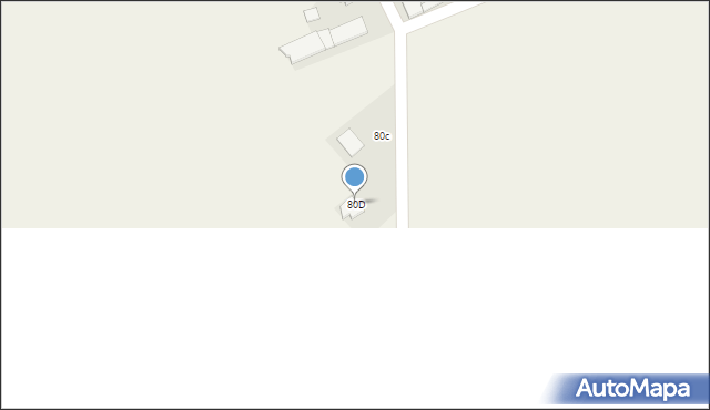 Zaruzie, Zaruzie, 80D, mapa Zaruzie