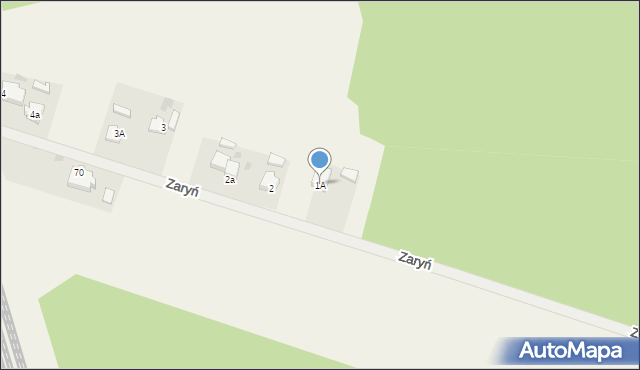 Zaryń, Zaryń, 1A, mapa Zaryń