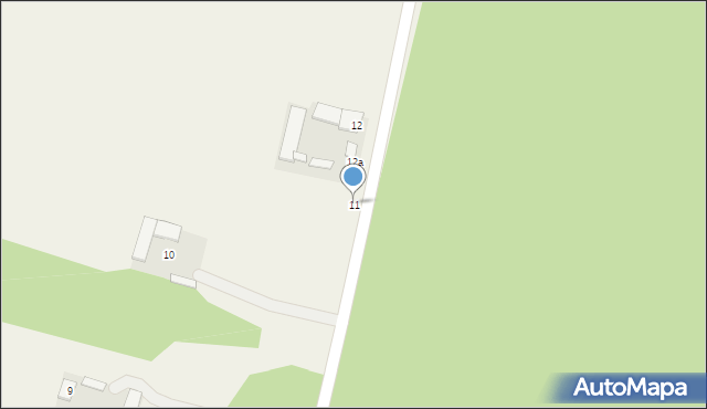 Zaryte, Zaryte, 11, mapa Zaryte