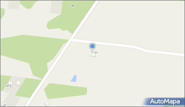 Zarzeczany, Zarzeczany, 71, mapa Zarzeczany