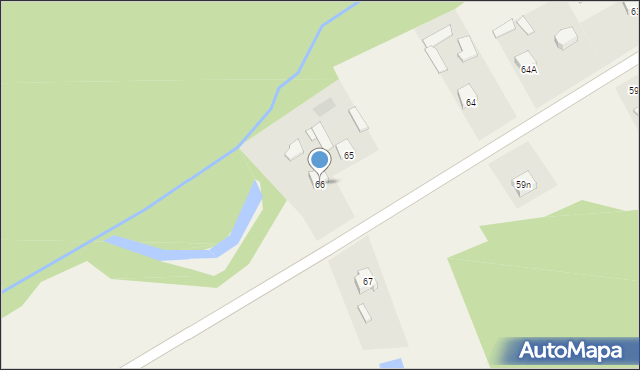 Zarzecze, Zarzecze, 66, mapa Zarzecze