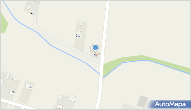 Zarzecze, Zarzecze, 53, mapa Zarzecze