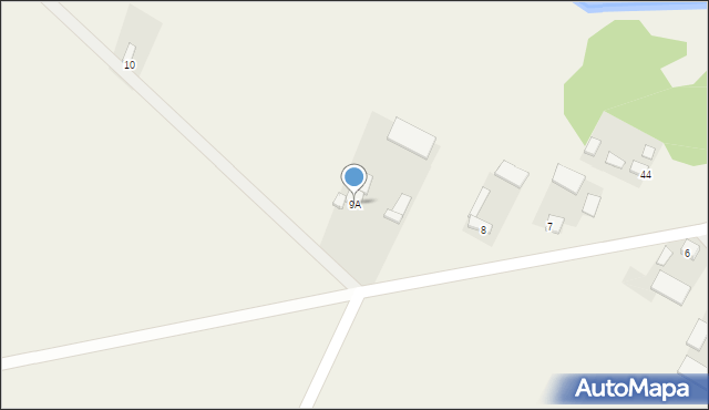 Zarzecze, Zarzecze, 9A, mapa Zarzecze