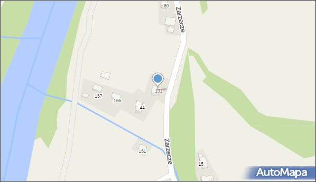 Zarzecze, Zarzecze, 131, mapa Zarzecze