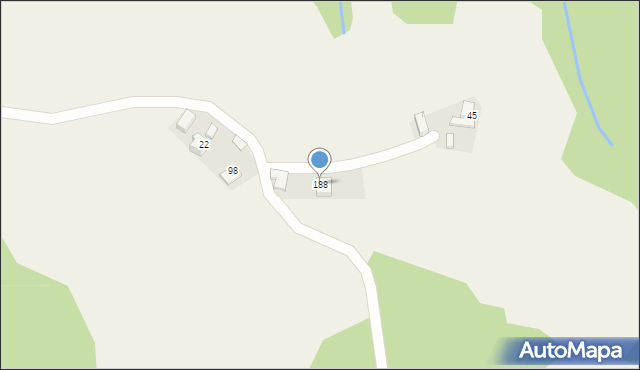 Zarzecze, Zarzecze, 188, mapa Zarzecze