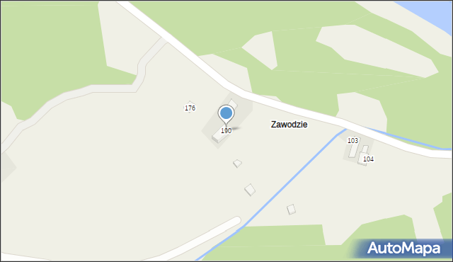 Zarzecze, Zarzecze, 190, mapa Zarzecze