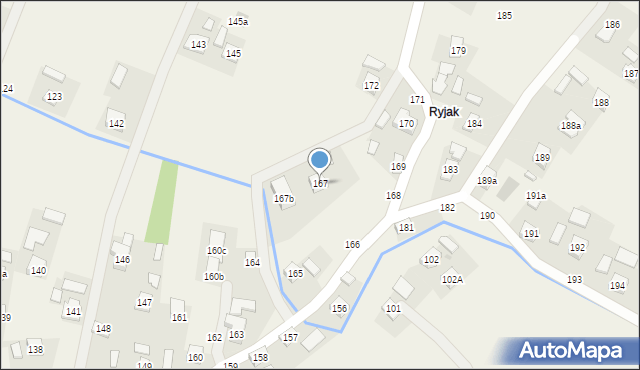 Zarzecze, Zarzecze, 167, mapa Zarzecze