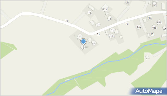 Zarzecze, Zarzecze, 3, mapa Zarzecze