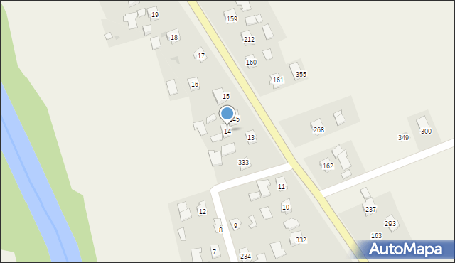 Zarzecze, Zarzecze, 14, mapa Zarzecze