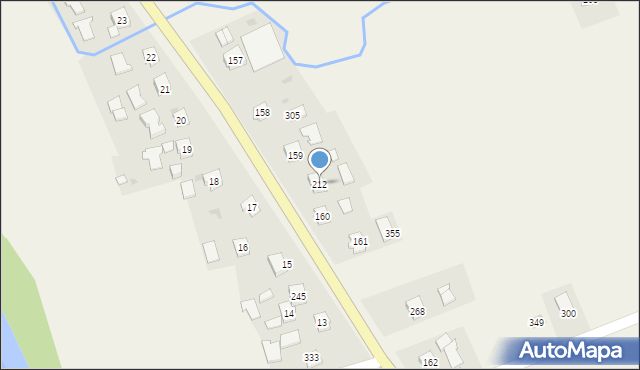 Zarzecze, Zarzecze, 212, mapa Zarzecze