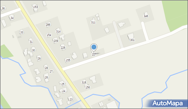 Zarzecze, Zarzecze, 227, mapa Zarzecze