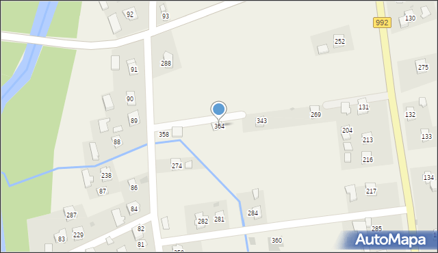 Zarzecze, Zarzecze, 364, mapa Zarzecze