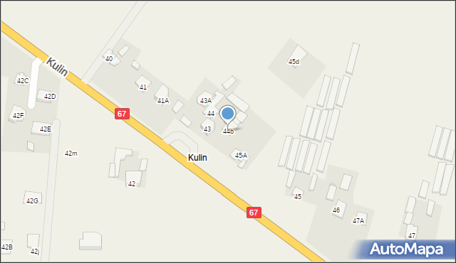 Zarzeczewo, Zarzeczewo, 44b, mapa Zarzeczewo