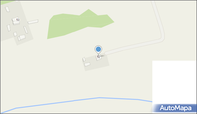 Zarzetka, Zarzetka, 52, mapa Zarzetka