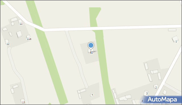 Zarzetka, Zarzetka, 6D, mapa Zarzetka