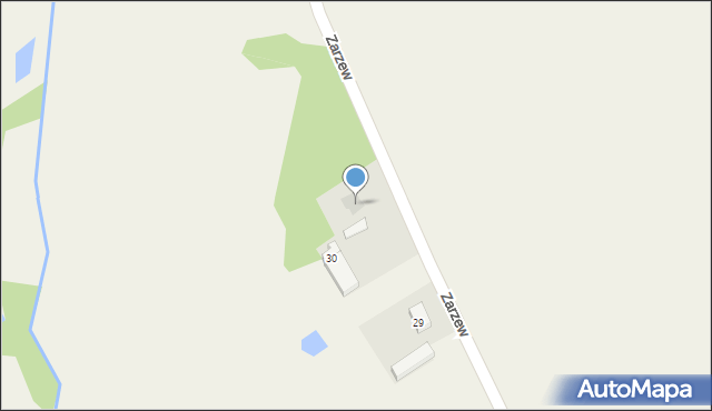 Zarzew, Zarzew, 31, mapa Zarzew