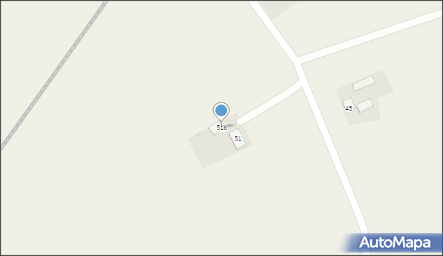 Zaskocz, Zaskocz, 51b, mapa Zaskocz