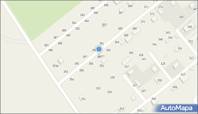 Zastań, Zastań, 360, mapa Zastań