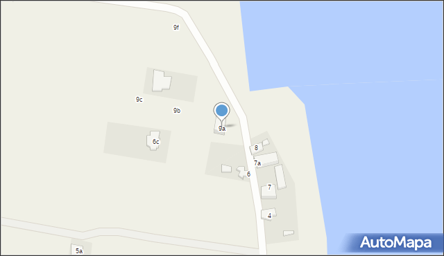 Zastań, Zastań, 9a, mapa Zastań