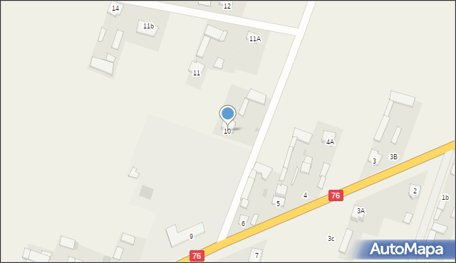 Zastawie, Zastawie, 10, mapa Zastawie