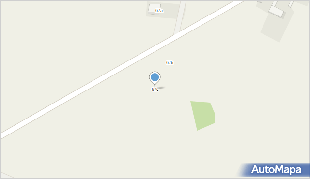 Zastawie, Zastawie, 67c, mapa Zastawie