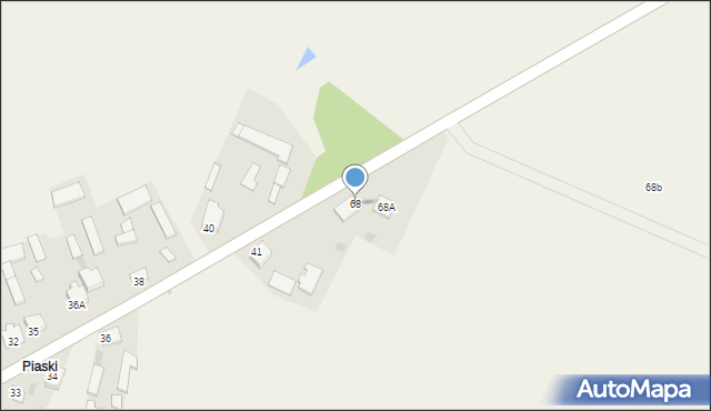 Zastawie, Zastawie, 68, mapa Zastawie