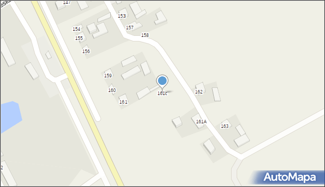 Zastawie, Zastawie, 161c, mapa Zastawie