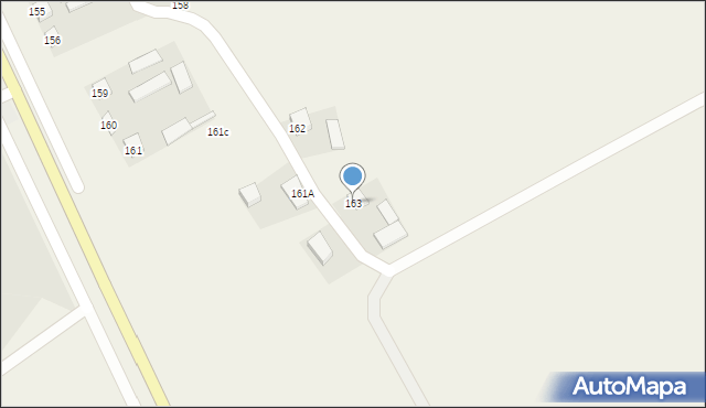 Zastawie, Zastawie, 163, mapa Zastawie