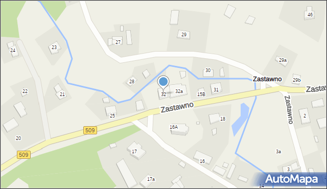 Zastawno, Zastawno, 32, mapa Zastawno