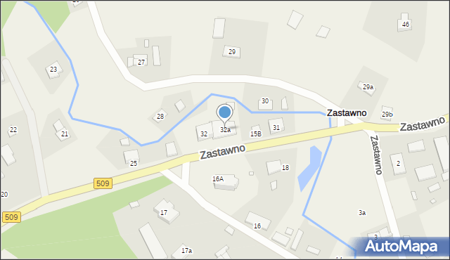 Zastawno, Zastawno, 32a, mapa Zastawno