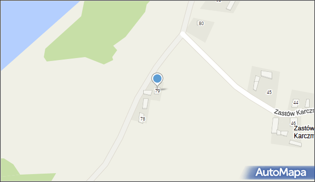 Zastów Karczmiski, Zastów Karczmiski, 79, mapa Zastów Karczmiski