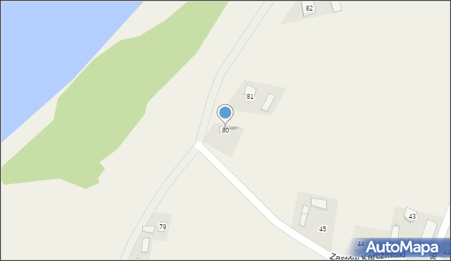 Zastów Karczmiski, Zastów Karczmiski, 80, mapa Zastów Karczmiski
