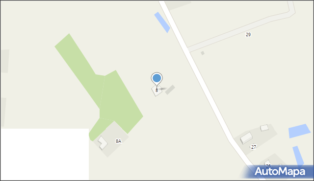 Zastów Polanowski, Zastów Polanowski, 8, mapa Zastów Polanowski