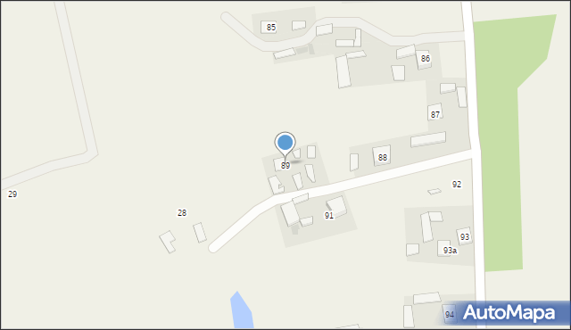 Zastów Polanowski, Zastów Polanowski, 89, mapa Zastów Polanowski