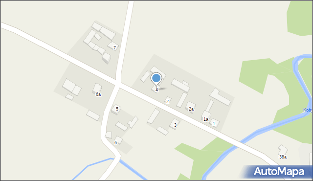 Zastronie, Zastronie, 4, mapa Zastronie