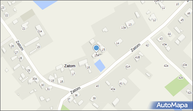 Zatom, Zatom, 15A, mapa Zatom