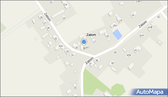 Zatom, Zatom, 18, mapa Zatom