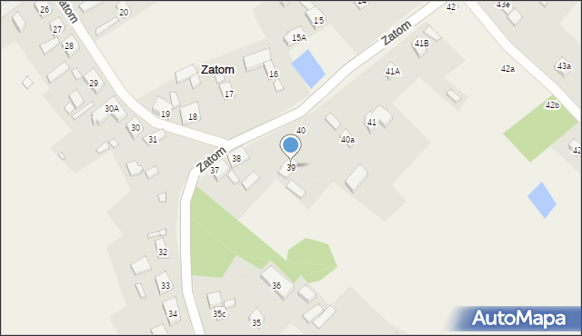 Zatom, Zatom, 39, mapa Zatom