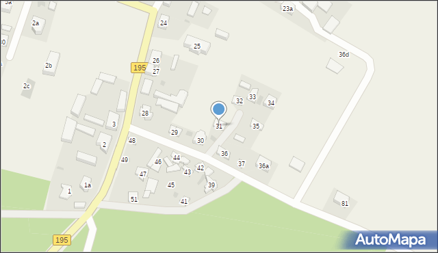 Zatom Stary, Zatom Stary, 31, mapa Zatom Stary