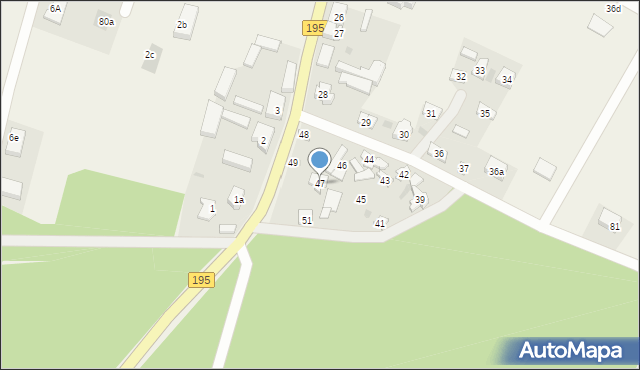 Zatom Stary, Zatom Stary, 47, mapa Zatom Stary