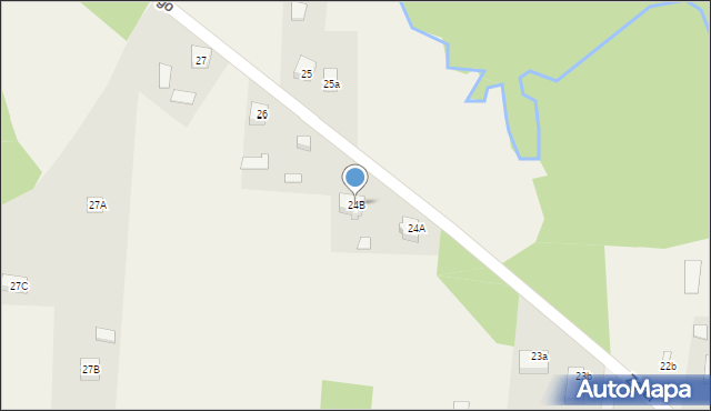 Zator, Zator, 24B, mapa Zator