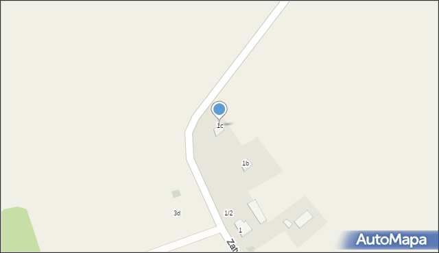 Zatyki, Zatyki, 1c, mapa Zatyki