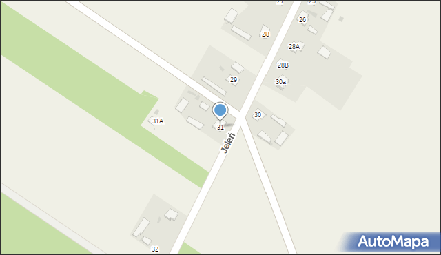 Zawada, Zawada, 31, mapa Zawada